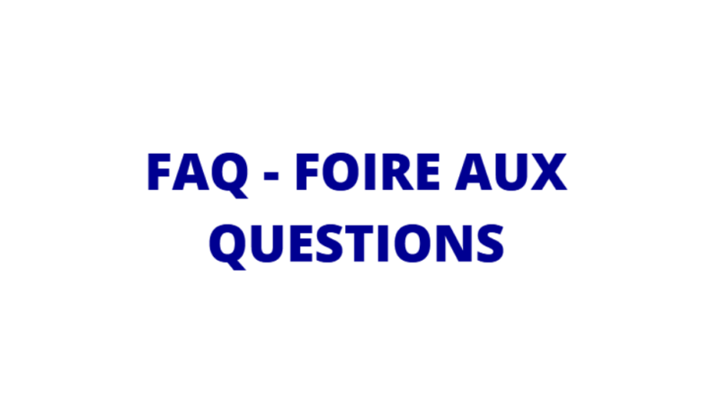 Foire aux questions sur
